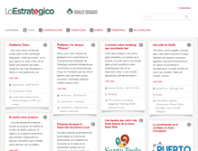 Tablet Screenshot of loestrategico.com